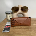 Ray-Ban Sunglasses Aviator RB3025 001/51 Gold Brown Gradient 58mm Medium